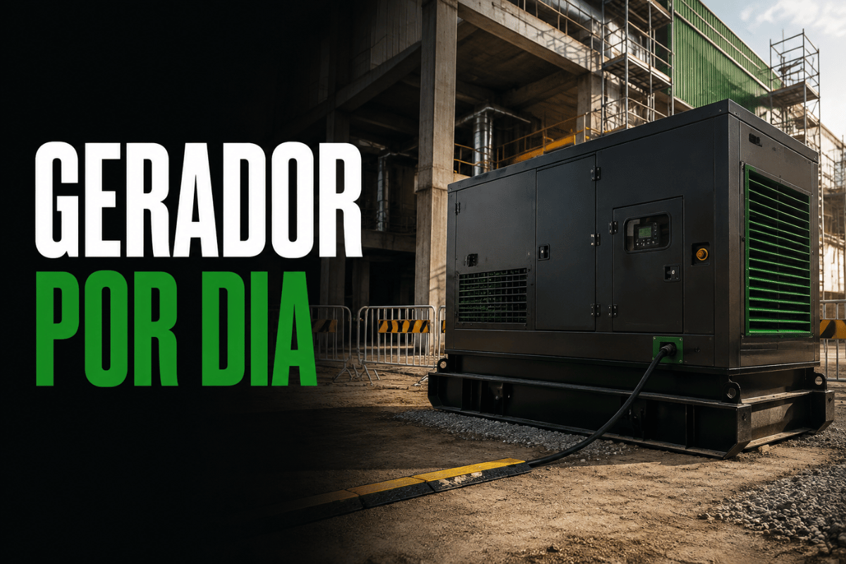 Aluguel de Gerador por Dia