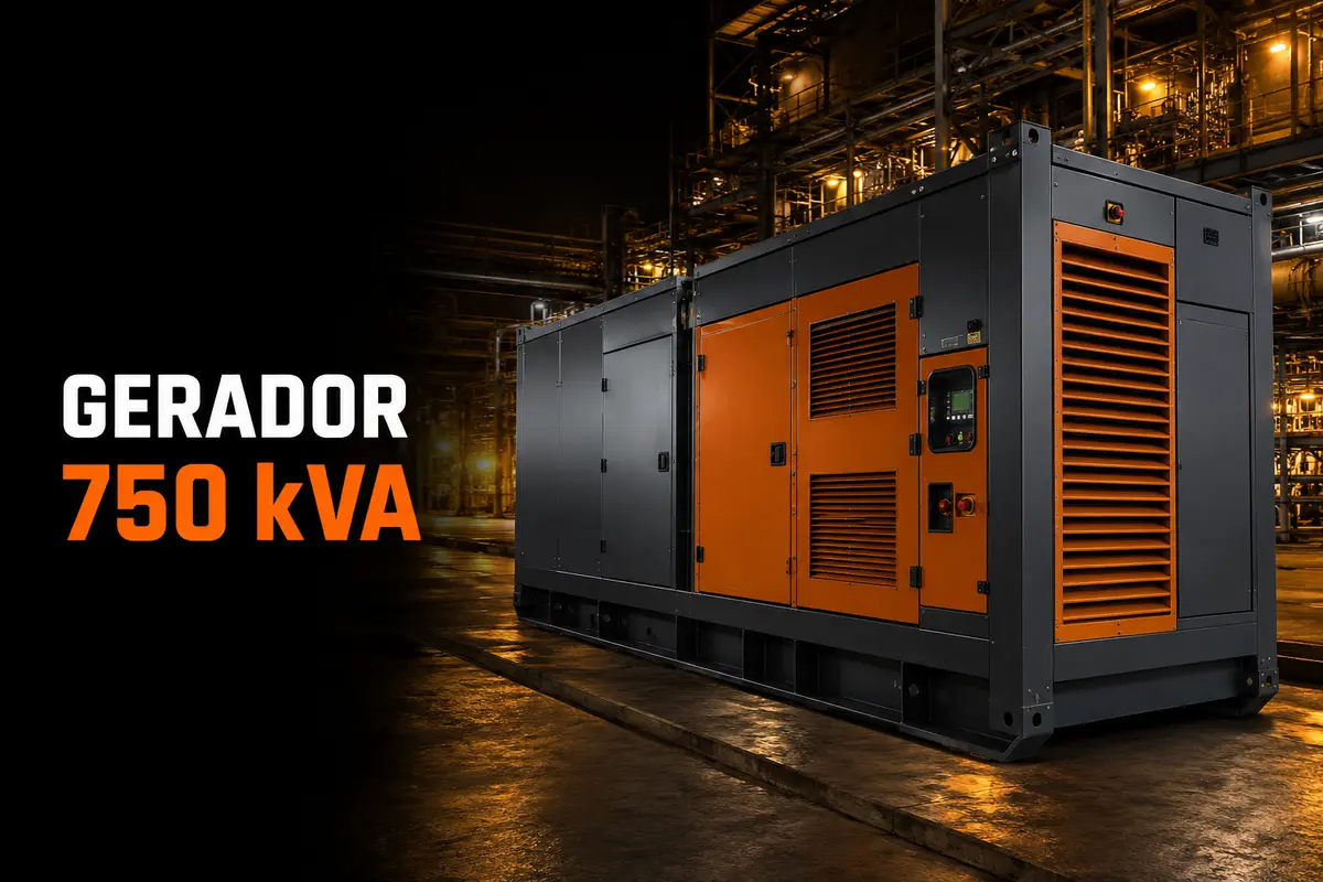 Locação de Gerador de 750 kVA | Consulte a Argil