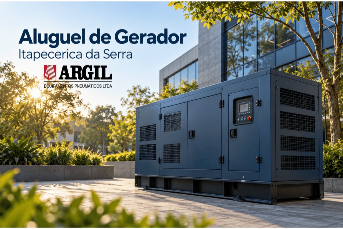 Aluguel de Gerador em Itapecerica da Serra | Argil